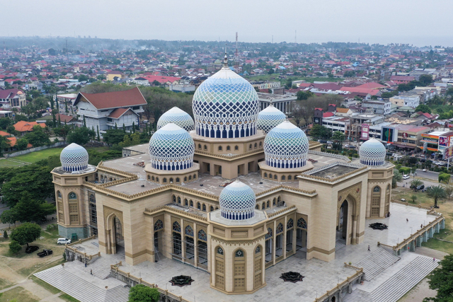 Masjid Islamic Center, Kota Lhokseumawe. Foto: Abdul Hadi/acehkini
