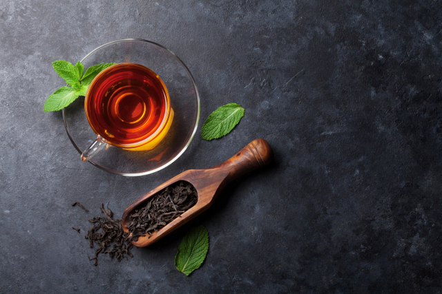 Ilustrasi teh hitam. Foto: Shutterstock