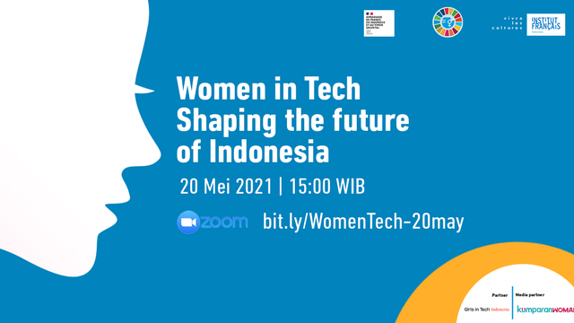 IFI & Kedubes Prancis Bicara Perempuan dan Teknologi di Webinar Women in Tech. Foto: IFI Indonesia