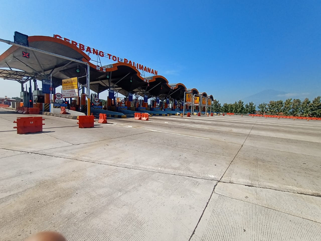 Suasana di Gerbang Tol Palimanan. Foto: Dok. Istimewa