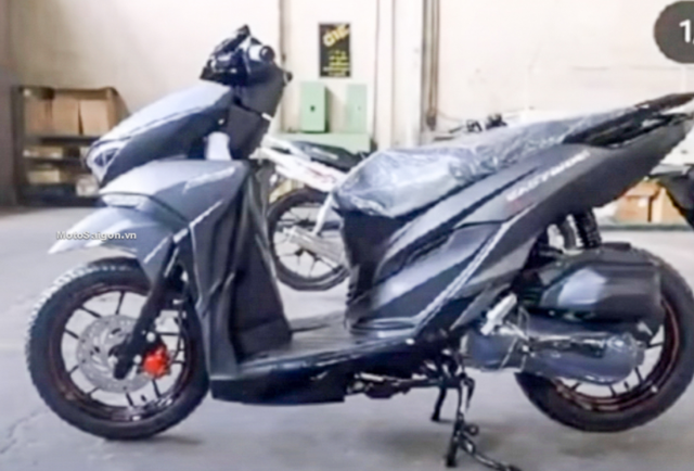 Tampilan samping foto yang diduga Honda Vario 160. dok: Motosaigon.