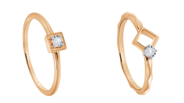 Model Cincin Emas dari Seri Bermoela Foto: Dok. The Palace Jeweler