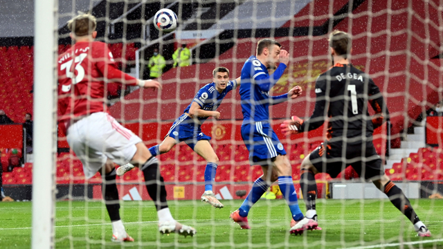 Manchester United vs Leicester City. Foto: Peter Powell/Reuters