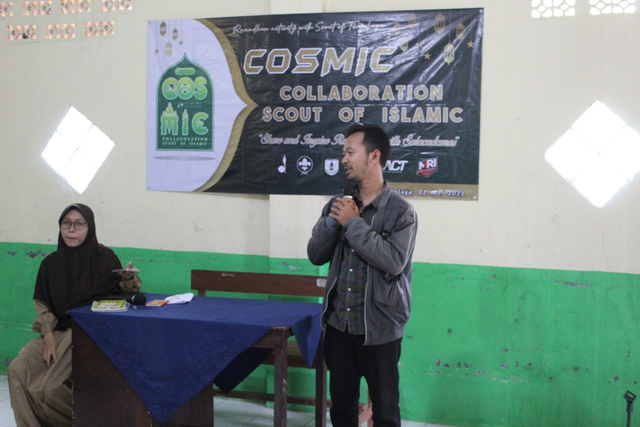 Collaboration Scout of Islamic (Cosmic) Kwarran Tenjolaya. (Kominfo Kwarcab Bogor) 