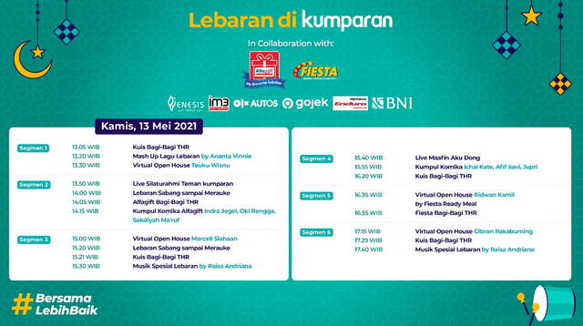 Live Now: Lebaran di kumparan, Virtual Open House hingga Bagi-bagi THR (621603)