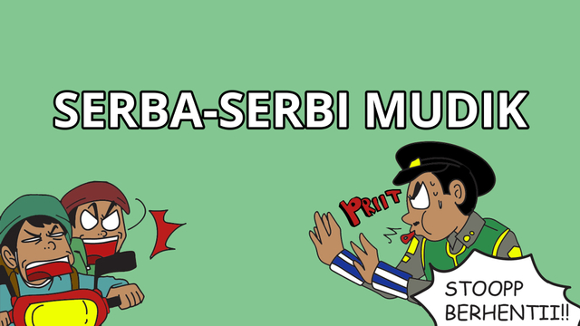 Komik: Serba-serbi Mudik