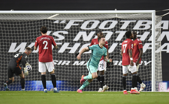 Pertandingan MU vs Liverpool di Old Trafford Foto: Peter Powell/REUTERS