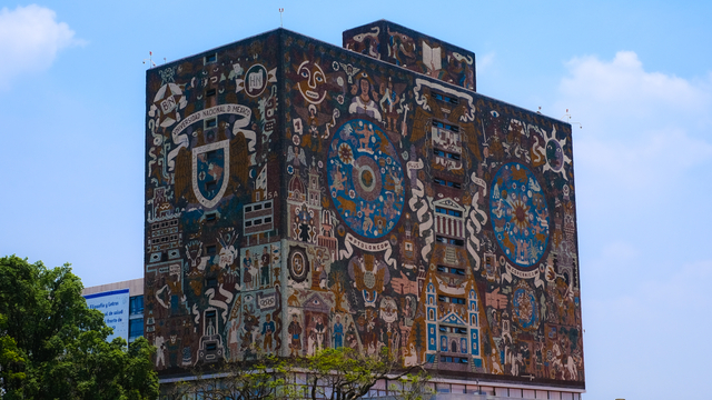 Biblioteca Central UNAM. Foto : Cindypn