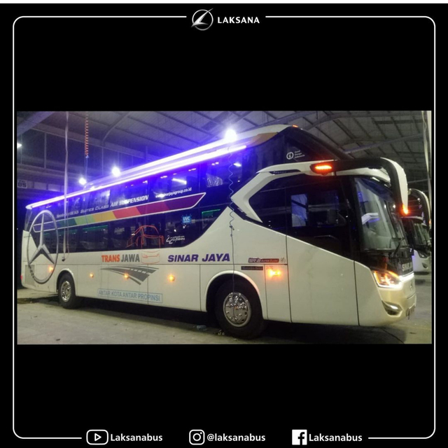 Intip 6 Bus 'Rebahan' Baru Milik PO Sinar Jaya yang Pakai Sasis Mercedes-Benz (177390)