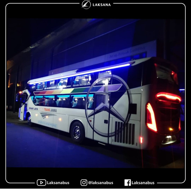 Intip 6 Bus 'Rebahan' Baru Milik PO Sinar Jaya yang Pakai Sasis Mercedes-Benz (177389)