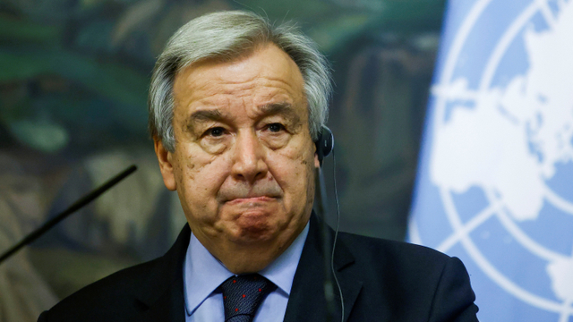 Sekretaris Jenderal PBB Antonio Guterres. Foto: Maxim Shemetov/REUTERS