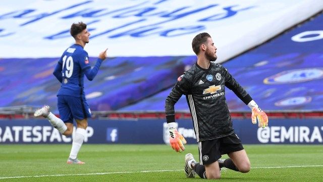 David De Gea, kiper Manchester United. Foto: Andy Rain/REUTERS