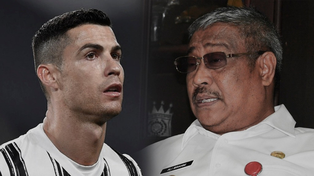 Wali Kota Tidore Kepulauan, Capt. H. Ali Ibrahim, berharap Cristiano Ronaldo bisa datang ke Sail Tidore. Foto: Istimewa