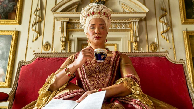 Cuplikan tokoh Queen Charlotte di serial Bridgerton. Foto: Dok. IMDB