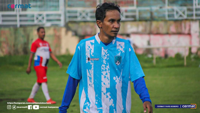 Ardiyansyah, kapten KNPI Malut 1922 FC. Foto: Faris Bobero/cermat