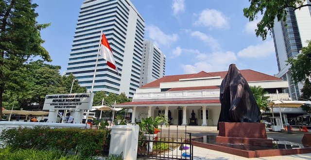 Patung Bung Karno di Kantor Lemhannas yang akan diresmikan Megawati. Foto: Dok. Istimewa