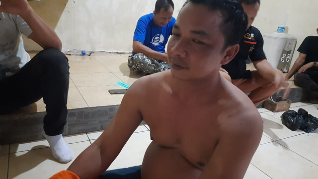 Cepi Hanapi (47), sopir taksi online yang menjadi korban pembegalan di Kecamatan Cileles, Kabupaten Lebak.  Foto: Dok. Istimewa