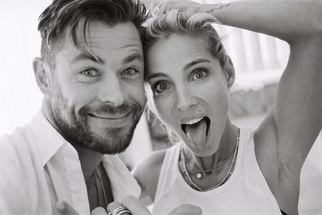 Chris Hemsworth dan Elsa Pataky. Foto Instagram Elsa Pataky