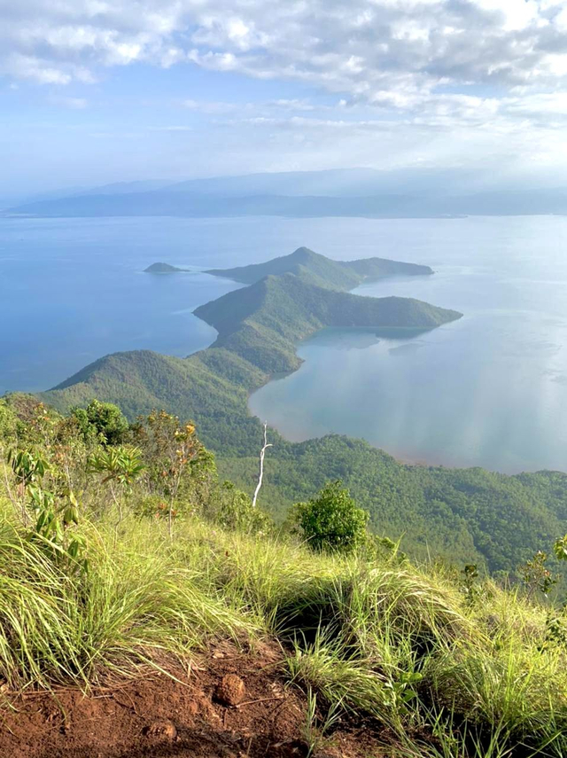 Pulau Padamarang, terletak di teluk Bone, Desa Towua, Kecamatan Wundulako, Kabupaten Kolaka, Sultra. Foto: Istimewa.