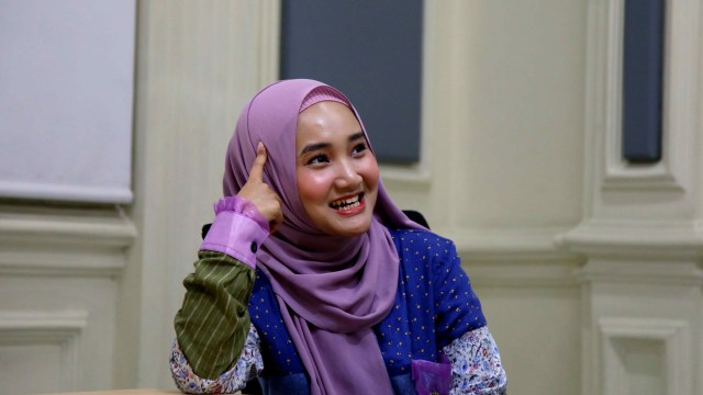 Fatin dan Arafah Hibur Pasien COVID-19 di Wisma Atlet (24294)