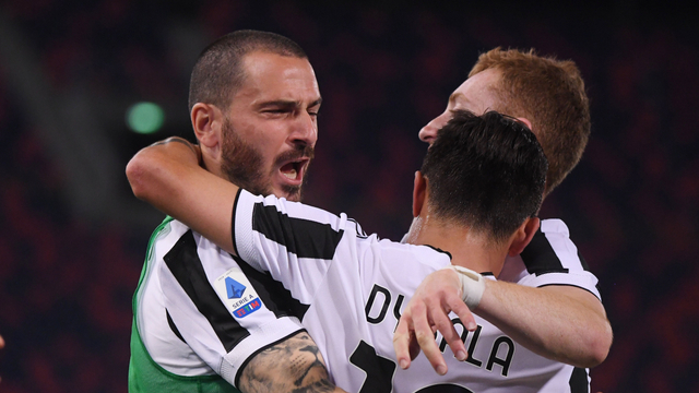 Pertandingan Bologna vs Juventus di Liga Italia. Foto: REUTERS/Alberto Lingria