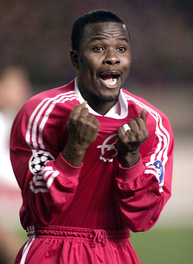 Eks pemain Bayern Muenchen, Samuel Kuffour. Foto: TORU YAMANAKA / AFP