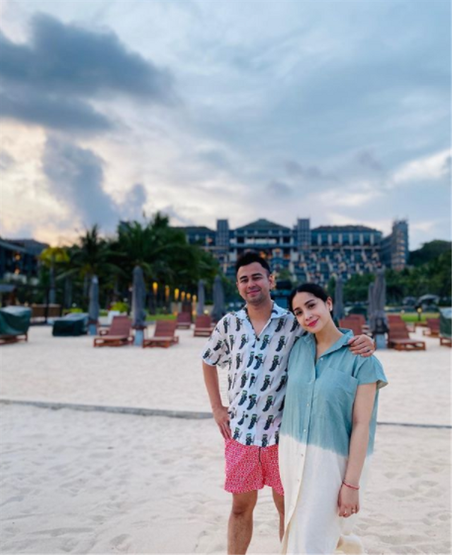 Nagita Slavina dan Raffi Ahmad Liburan ke Bali/Instagram/@raffinagita1717
