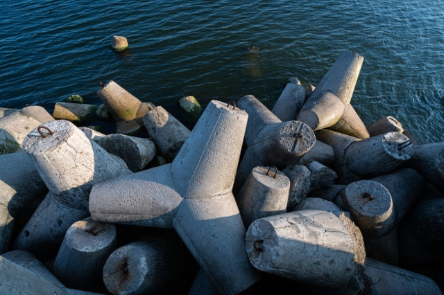 Breakwater Dermaga Hiri, Ternate, Akan Pakai Konstruksi Tetrapod (29980)