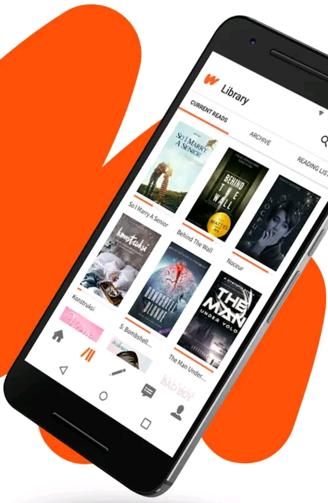 Visualización de la aplicación Wattpad. Foto: Wattpad vía Google Play Store