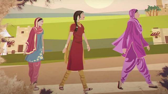 Gambar ilustrasi busana wanita. Foto: Youtube/The EPIC Channel