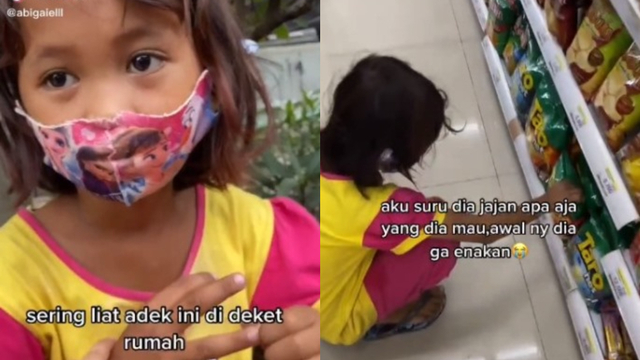 Gadis Kecil Pemulung Cuma Mau Air Minum Saat Diajak ke Minimarket, Kisahnya Haru (108916)
