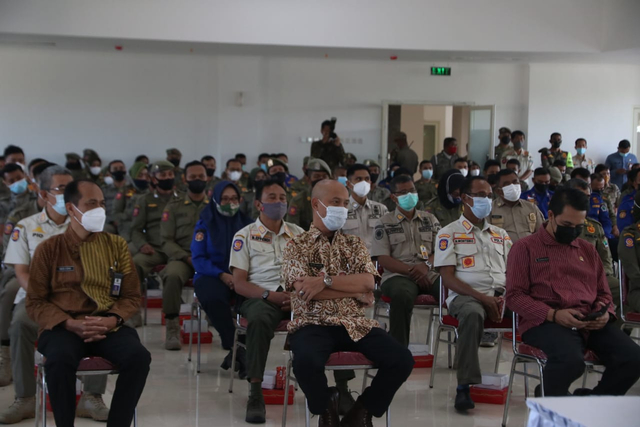 Rakor antara Wali Kota Malang dengan Satuan Polisi Pamong Praja Kota Malang. Foto: Humas Pemkot Malang