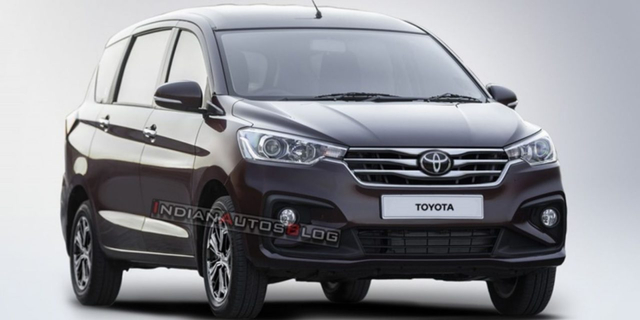 Gambar terkaan Toyota Ertiga yang tak lama lagi dijual di India. Foto: dok. Indianautosblog