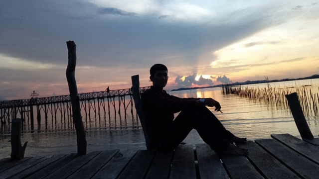 Sunset Pantai Bale-Bale. Foto: Yendri.