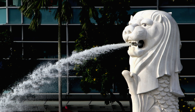 Taman Merlion, Singapura. Foto: Getty Images
