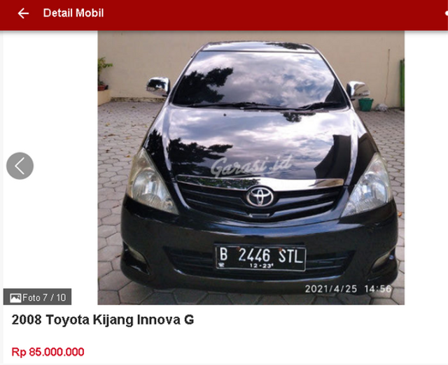 Berburu Toyota Innova Bekas Rp 70 Jutaan, Ini Spesifikasi dan Fiturnya (47473)