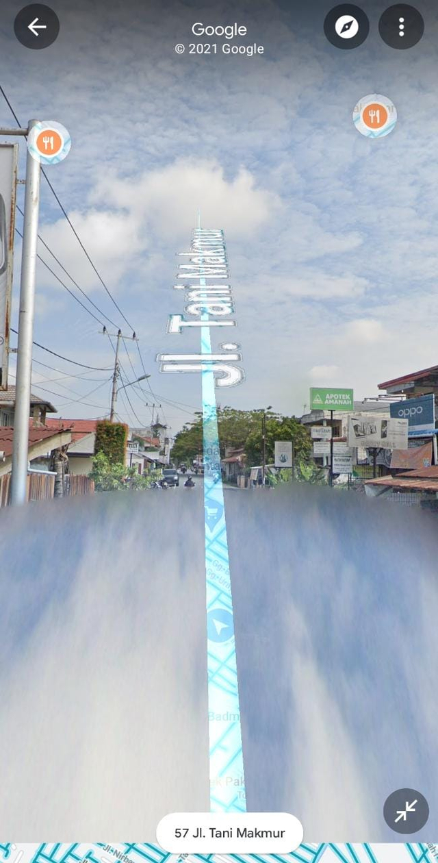 Jalan Tani Makmur Pontianak. Foto: Instagram @awreceh.id