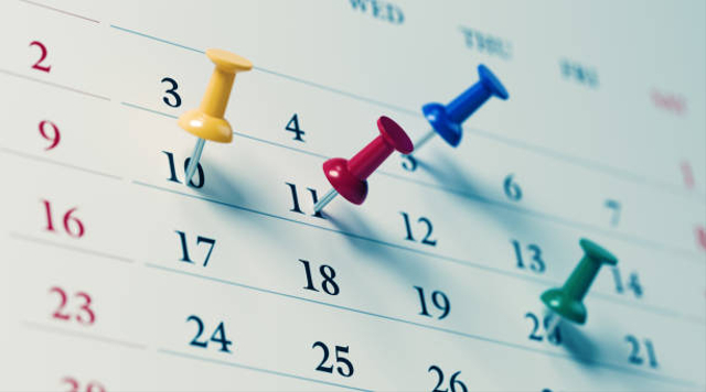 Ilustrasi tanggal dalam kalender. Foto: iStock
