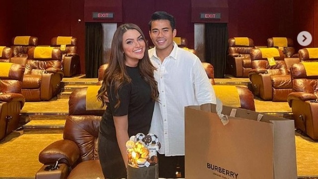 Nurhidayat Haris mendapat kejutan spesial dari sang kekasih Sarah Ahmad di hari ulang tahunnya. (Foto: Instagram @saraaaahmad)