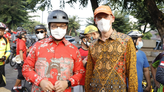 Anies saat Disingggung soal Polemik Jalur Sepeda: Kami Sedang Fokus Corona (28104)