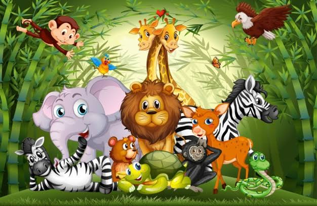 ilustrasi fauna Indonesia bagian tengah, sumber gambar: https://www.freepik.com/