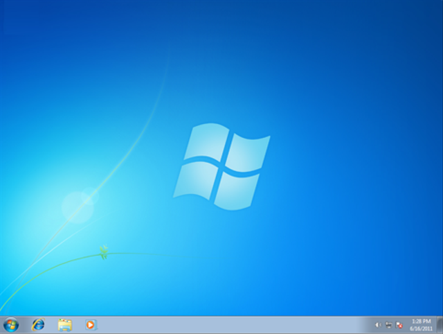 Tampilan setelah melakukan cara mengatasi Windows 7 Not Genuine layar hitam (Foto: Microsoft).