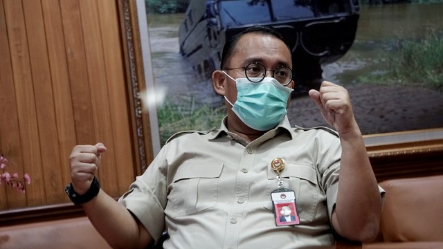 Juru bicara Menteri Pertahanan RI Dahnil Anzar Simanjuntak. Foto: Iqbal Firdaus/kumparan