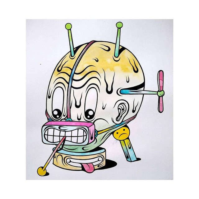 Lowpop: Seniman asal Lampung Gelar Pameran Perdana di Yogyakarta (1)