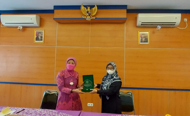 Penandatanganan nota kesepahaman antara Universitas 'Aisyiyah Yogyakarta dengan Dinas Pariwisata Kabupaten Sleman. Foto: istimewa.