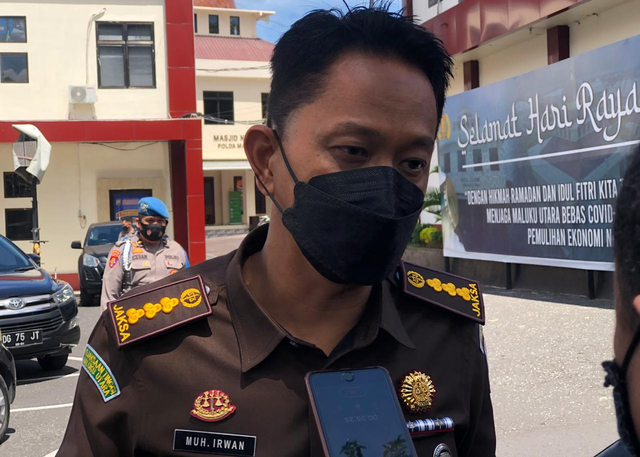 Asisten Tindak Pidana Khusus Kejati Maluku Utara, M. Irwan Datuiding. Foto: Samsul Hi Laijou/cermat