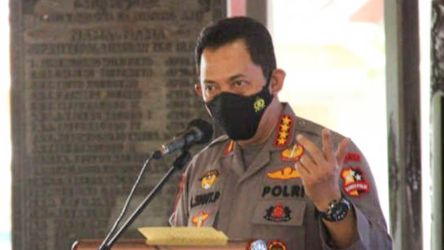 Kapolri Jenderal Pol.Listyo Sigit Prabowo saat kunjungan di Blora, Sabtu (5/6). Foto: ANTARA/ HO-Humas Polda Jateng