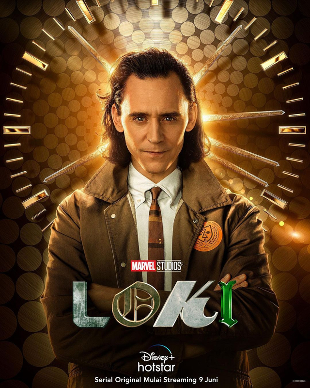  Serial Loki tayang di Disney+ Hotstar. Foto: Instagram/@disneyplushotstarid