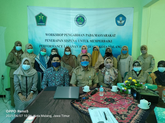 Para guru PAUD, tutor, dosen PLS UM dalam Sanggar Kegiatan Belajar (SKB) Kota Malang. dok
