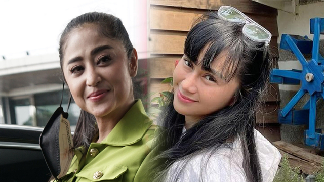 Dewi Persik dan Denise Chariesta. Foto: Ronny dan Instagram/@denisechariesta